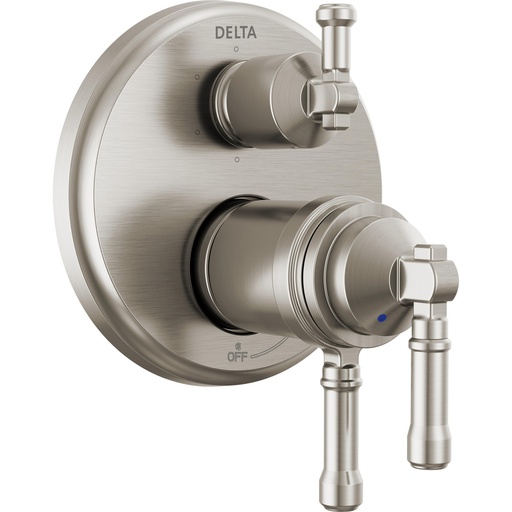 [DEL-T27T984-SS-PR] Delta T27T984-SS-PR Broderick 17T Series Integrated Diverter Trim Lumicoat Stainless