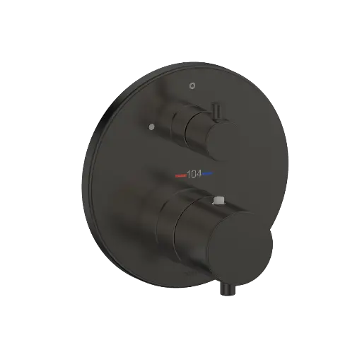 [TOTO-TBV01407U#MBL] TOTO TBV01407U#MBL Thermostatic Mixing Valve with Volume Control Trim Matte Black