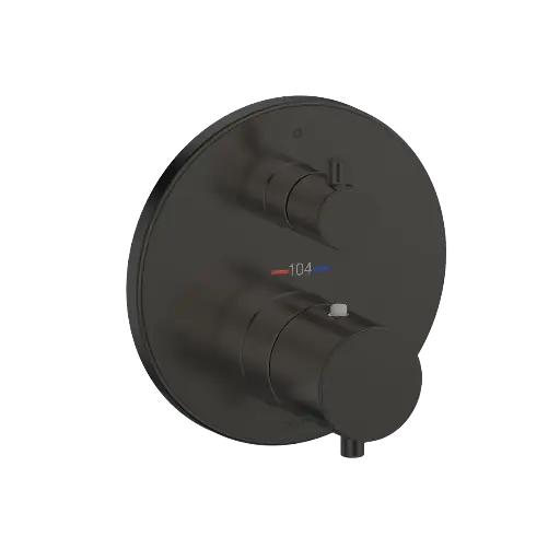 [TOTO-TBV01408U#MBL] TOTO TBV01408U#MBL Thermostatic Mixing Valve with Two Way Diverter Trim Matte Black