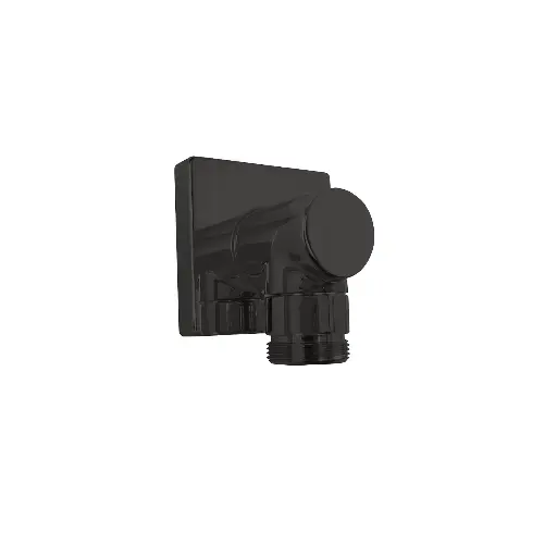 [TOTO-TBW02013U#MBL] TOTO TBW02013U#MBL Square Wall Outlet Matte Black