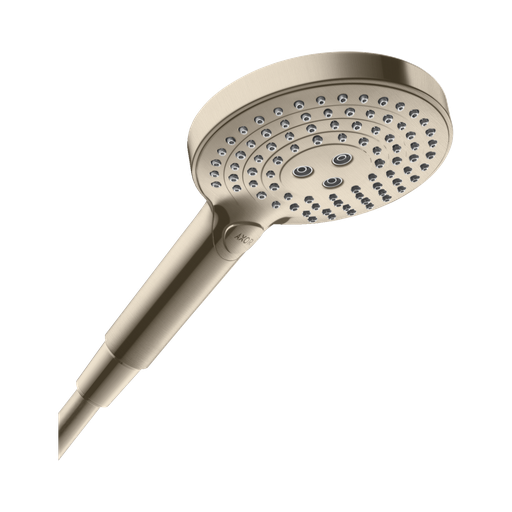 [HAN-26053821] Hansgrohe 26053821 Axor Handshower 120 3-Jet Brushed Nickel