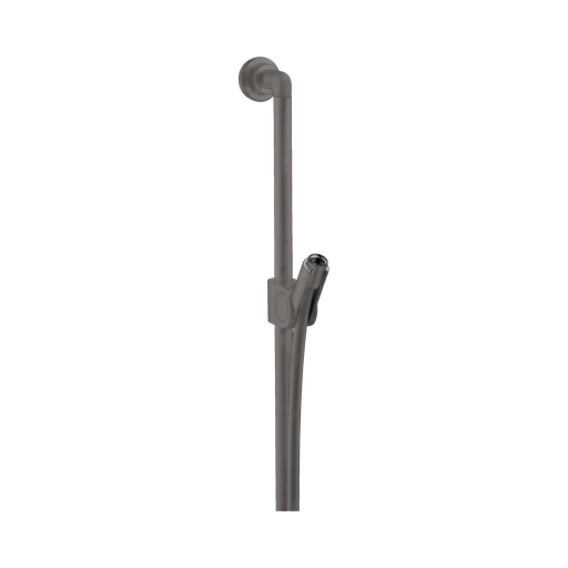 [HAN-27831340] Hansgrohe 27831340 Axor Citterio Wallbar 36" with 63" Hose Brushed Black Chrome