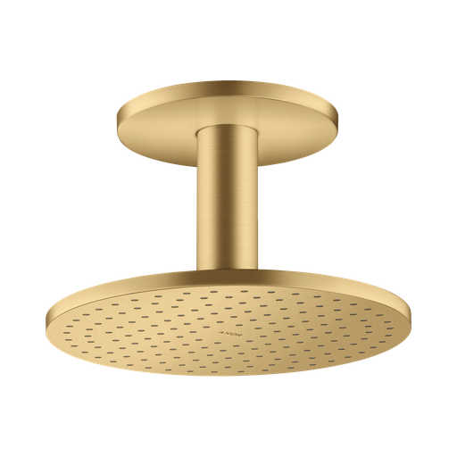 [HAN-35297251] Hansgrohe 35297251 Axor Showerhead 250 2-Jet with Ceiling Connection Brushed Gold Optic