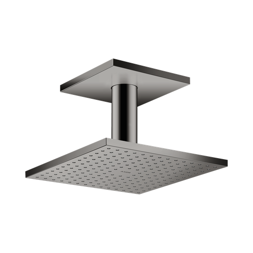 [HAN-35312331] Hansgrohe 35312331 Axor Showerhead 250 Square 2-Jet with Ceiling Connection Polished Black Chrome