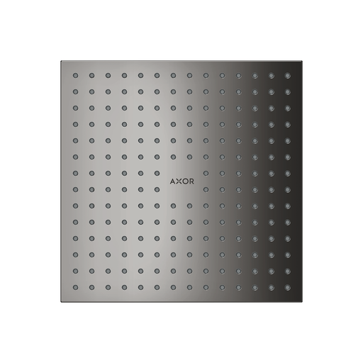 [HAN-35313331] Hansgrohe 35313331 Axor Showerhead 250 Square 2-Jet Polished Black Chrome