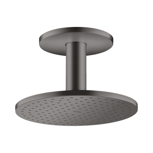 [HAN-35365341] Hansgrohe 35365341 Axor Showerhead 250 2-Jet with Ceiling Connection Brushed Black Chrome