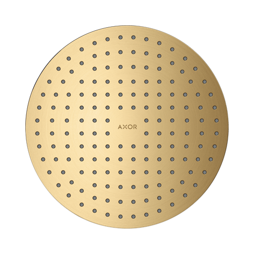 [HAN-35366251] Hansgrohe 35366251 Axor Ceiling Mount Showerhead 250 2-Jet Brushed Gold Optic