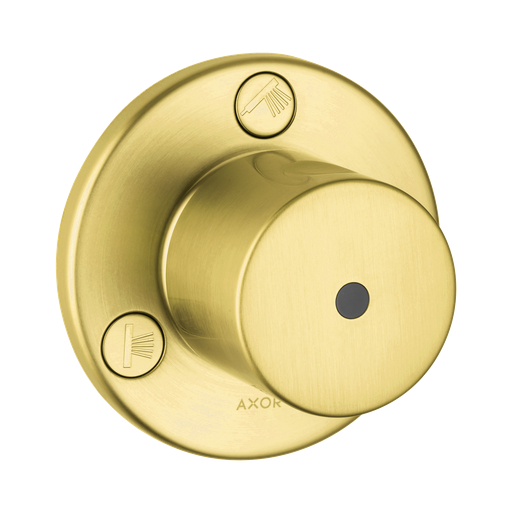 [HAN-38934251] Hansgrohe 38934251 Axor Uno Trio Quattro Diverter Trim Brushed Gold Optic
