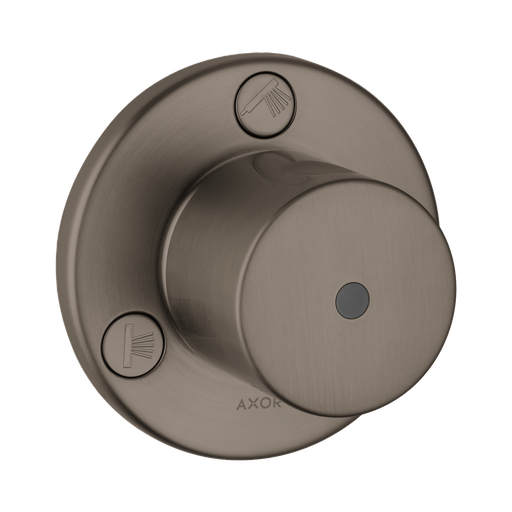 [HAN-38934341] Hansgrohe 38934341 Axor Uno Trio Quattro Diverter Trim Brushed Black Chrome