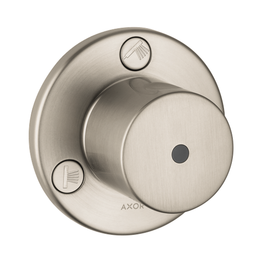 [HAN-38934821] Hansgrohe 38934821 Axor Uno Trio Quattro Diverter Trim Brushed Nickel