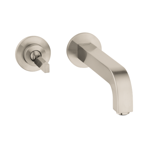 [HAN-39116821] Hansgrohe 39116821 Axor Citterio Wall Mounted Single Handle Faucet Brushed Nickel