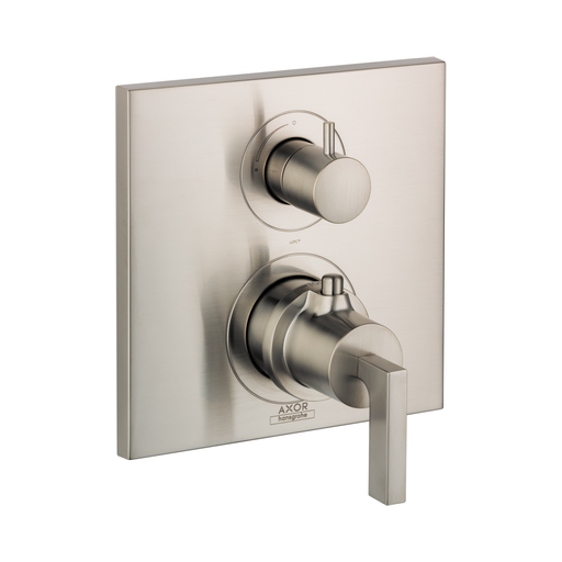[HAN-39700821] Hansgrohe 39700821 Axor Citterio Thermostatic Trim with Volume Control Brushed Nickel