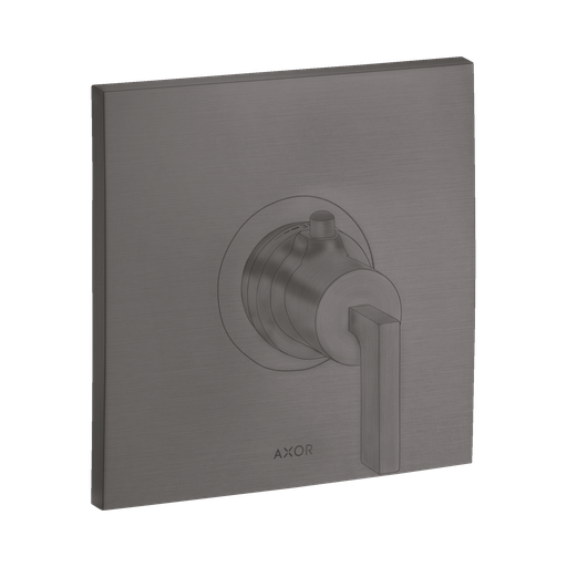 [HAN-39711341] Hansgrohe 39711341 Axor Citterio Thermostatic Trim with Lever Handle Brushed Black Chrome