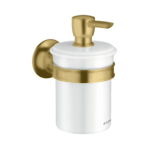 [HAN-42019250] Hansgrohe 42019250 Axor Montreux Soap Dispenser Brushed Gold Optic