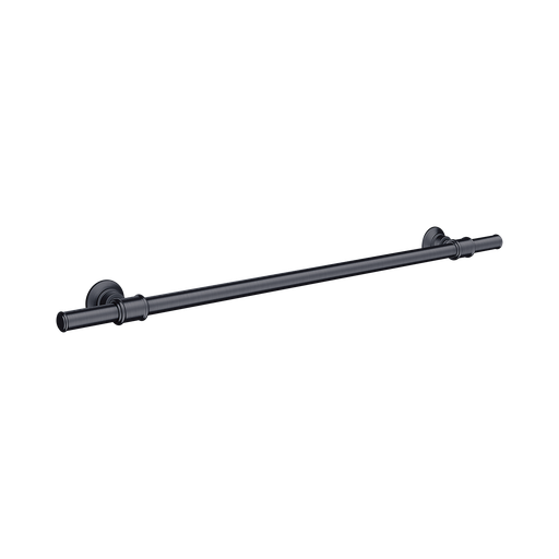 [HAN-42060340] Hansgrohe 42060340 Axor Montreux Towel Bar 24" Brushed Black Chrome