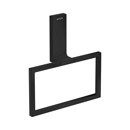 [HAN-42623670] Hansgrohe 42623670 Axor Universal Rectangular Towel Ring Matte Black