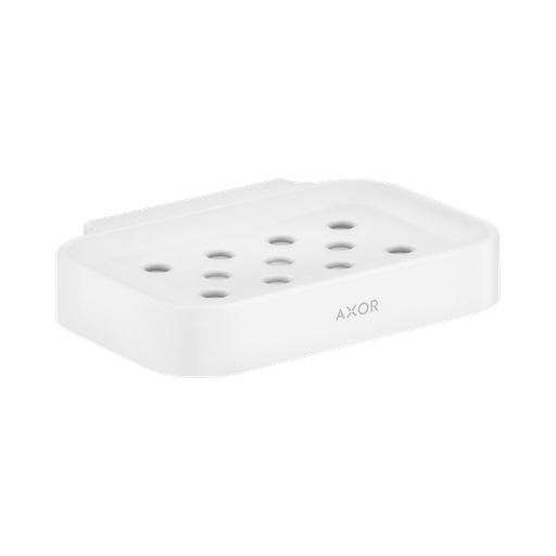 [HAN-42805700] Hansgrohe 42805700 Axor Universal Circular Soap Dish Matte White