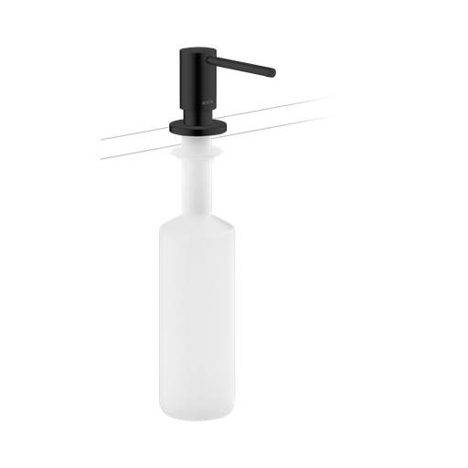 [HAN-42818671] Hansgrohe 42818671 Axor Uno Soap Dispenser Matte Black