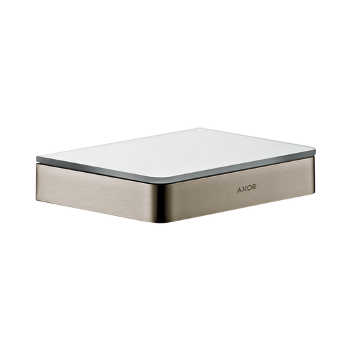 [HAN-42840820] Hansgrohe 42840820 Axor Universal Softsquare Shelf 6" Brushed Nickel