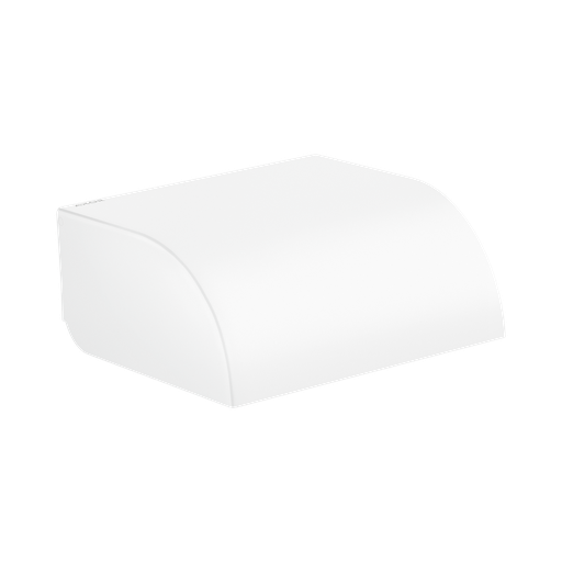 [HAN-42858700] Hansgrohe 42858700 Axor Universal Circular Roll Holder With Cover Matte White
