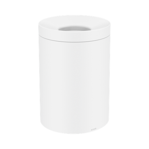 [HAN-42872700] Hansgrohe 42872700 Axor Universal Circular Waste Bin Matte White