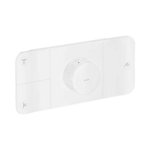 [HAN-45713701] Hansgrohe 45713701 Axor One Thermostatic Module Trim For 3 Functions Matte White