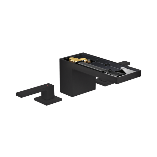 [HAN-47052671] Hansgrohe 47052671 Axor MyEdition Widespread Faucet 70 Without Plate Matte Black
