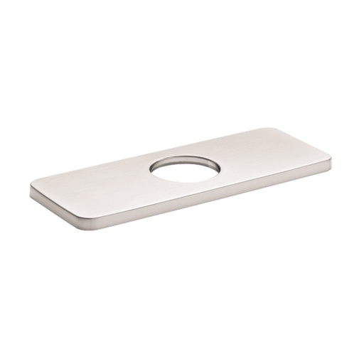 [HAN-04565820] Hansgrohe 04565820 Logis 6" Cube Baseplate Brushed Nickel