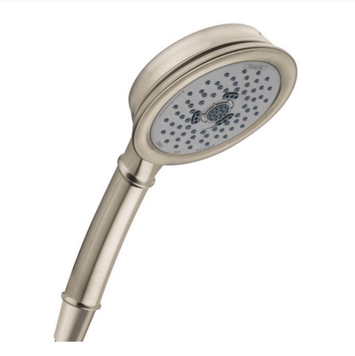 [HAN-04753820] Hansgrohe 04753820 Croma 100 Classic 3-Jet Handshower Brushed Nickel