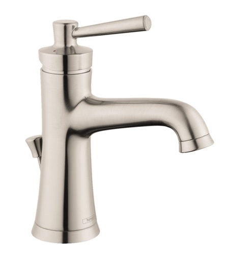 [HAN-04771820] Hansgrohe 04771820 Joleena Single Hole Faucet 100 with Pop-Up Drain Brushed Nickel