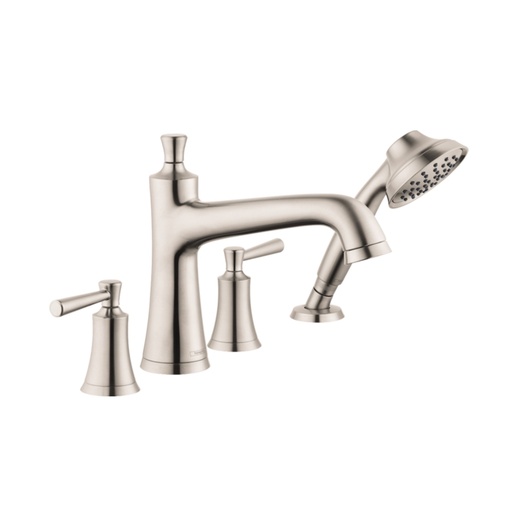 [HAN-04777820] Hansgrohe 04777820 Joleena 4-Hole Roman Tub Set Trim Brushed Nickel