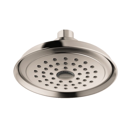 [HAN-04780820] Hansgrohe 04780820 Joleena Showerhead 150 1-Jet 1.75 GPM Brushed Nickel