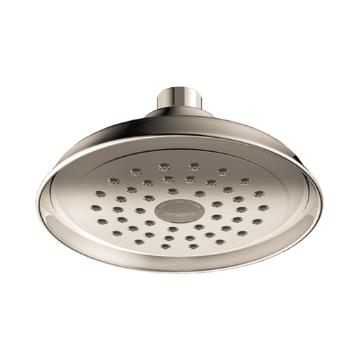 [HAN-04780830] Hansgrohe 04780830 Joleena Showerhead 150 1-Jet 1.75 GPM Polished Nickel