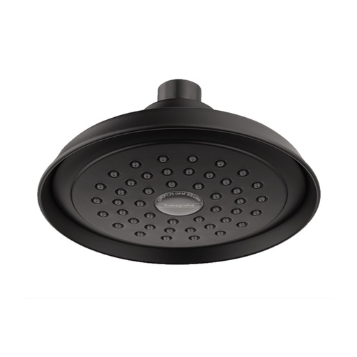 [HAN-04781670] Hansgrohe 04781670 Joleena Showerhead 150 1-Jet 1.5 GPM Matte Black