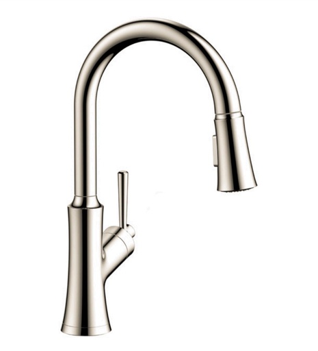 [HAN-04793830] Hansgrohe 04793830 Joleena HighArc Single Handle Pull Down Kitchen Faucet Polished Nickel