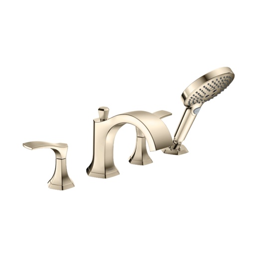[HAN-04817830] Hansgrohe 04817830 Locarno 4-Hole Roman Tub Set Trim Polished Nickel