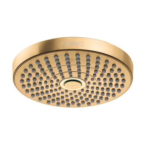 [HAN-04825250] Hansgrohe 04825250 Croma Select S Showerhead 180 Brushed Gold Optic