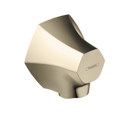 [HAN-04839830] Hansgrohe 04839830 Locarno Wall Outlet with Check Valves Polished Nickel