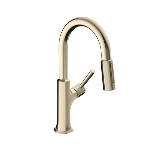 [HAN-04853830] Hansgrohe 04853830 Locarno Prep Kitchen Faucet Polished Nickel