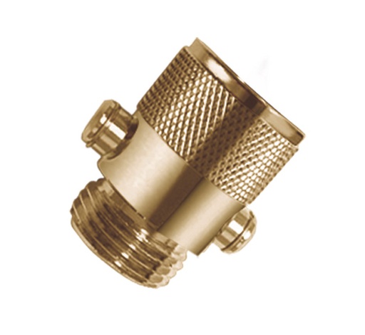 [HAN-04978130] Hansgrohe 04978130 Trickle Adaptor Polished Bronze