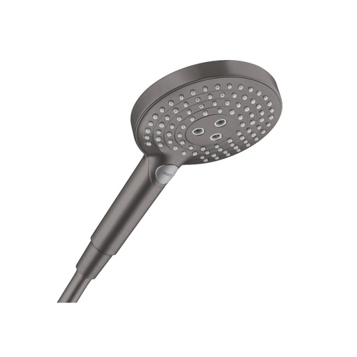 [HAN-26037341] Hansgrohe 26037341 Raindance Select S 120 Handshower 3-Jet 2.5Gpm Brushed Black Chrome