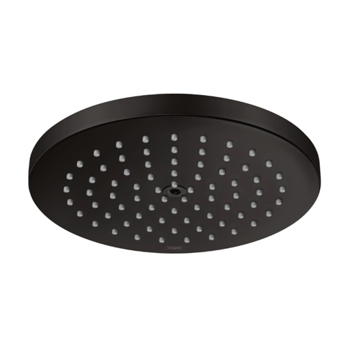 [HAN-26928671] Hansgrohe 26928671 Raindance S Showerhead 180 1-Jet PowderRain Matte Black
