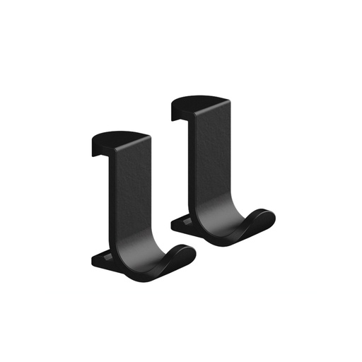 [HAN-27914670] Hansgrohe 27914670 WallStoris Towel Hook Wide Matte Black