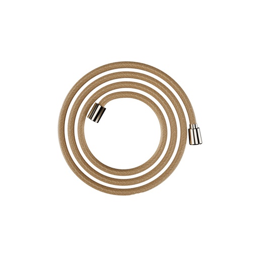 [HAN-28230990] Hansgrohe 28230990 Designflex Textile Handshower Hose 80" Polished Gold Optic