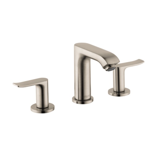 [HAN-31124821] Hansgrohe 31124821 Metris Widespread Faucet 100 Brushed Nickel