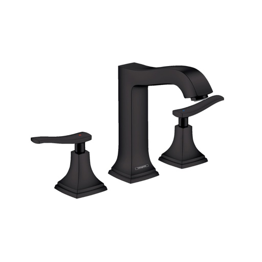 [HAN-31331671] Hansgrohe 31331671 Metropol Classic Widespread Faucet 160 Matte Black