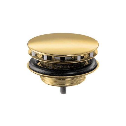 [HAN-50001991] Hansgrohe 50001991 Non-closing without overflow Sink Drain  1 1/4 Inch Gold Optic