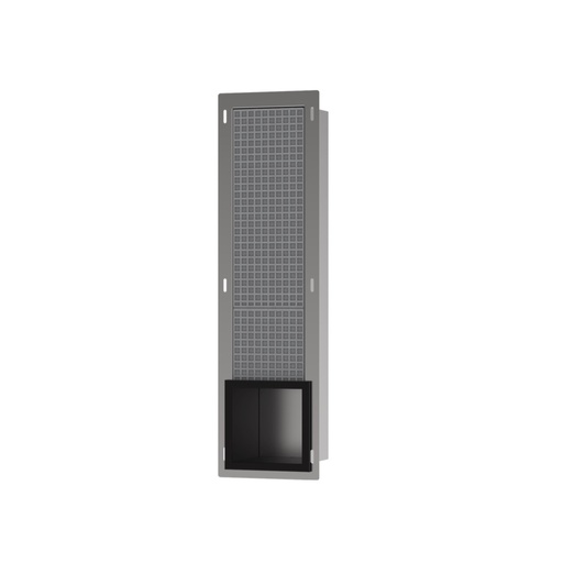 [HAN-56058670] Hansgrohe 56058670 Recessed Toilet Paper Holder With Storage Matte Black