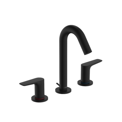 [HAN-71533671] Hansgrohe 71533671 Logis Widespread Faucet 150 With Pop-Up Drain Matte Black