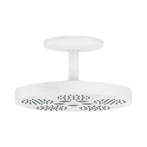 [HAN-48483701] Hansgrohe 48483701 Axor One Showerhead 280 2-Jet With Ceiling Mount Trim Matte White
